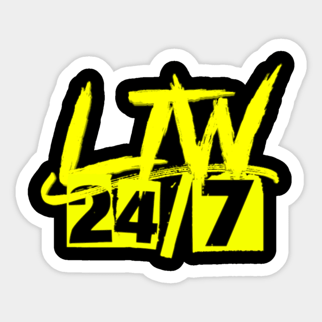 LTW 24/7 Sticker by LTW LIVE